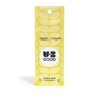 Yellow Split Balance Disposable [.5g] by UB GOOD