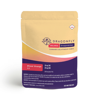 1:1 Experience Balance [20pk] (400mg THC/400mg CBD) by Dragonfly - UT