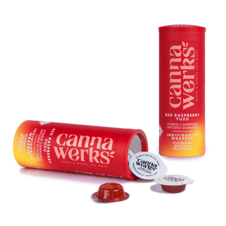 Red Raspberry Yuzu [10pk] (100mg) by CannaWerks
