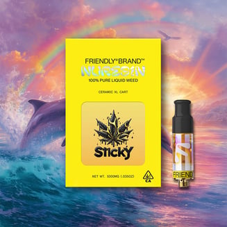 Friendly Brand — Sticky - Rainbow Dropz