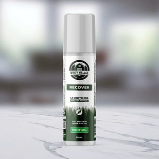 1:1 Recover - Menthol [30ml] (1500mg CBD/1500mg CBG) by Windy Village