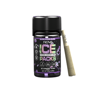 Blueberry Kush- Infused Ice Packs (Rosin, Hash, and Diamonds) [3x 0.5g] by ROVE