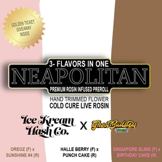 Neapolitan #8 [2.5g] by Ice Kream Hash Co.