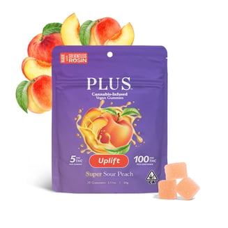 Plus Products: Super Sour Peach