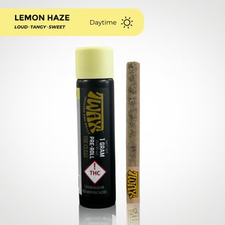 The Clear TWAX Infused Pre-roll 1g | Lemon Haze by CLEAR Brands