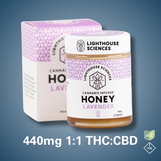 Lavender Honey | 440mg | 1:1 THC:CBD by Lighthouse Sciences