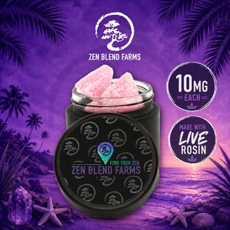 1:1 Watermelon Basil [10pk] (50mg CBD/50mg THC) by Zen Blend Farms