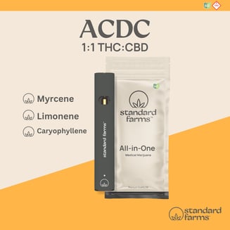 1:1 ACDC [1000mg] by Standard Farms