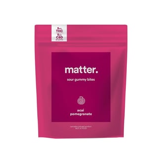 Acai Pomegranate [20pk] (100mg CBD/100mg THC) by matter.