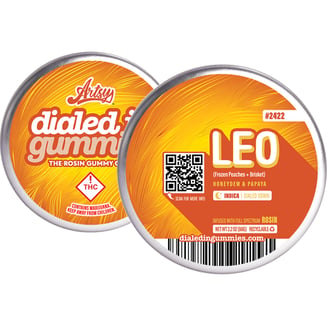 100mg - Leo - Rosin Gummies (10pk) by Dialed In Gummies