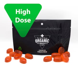 50mg THC Orange [15pk] (50mg each/750mg total) by Organic Remedies