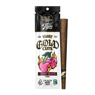 Claybourne: Cherry Hearts - Flyers Gold Cuts Blunt