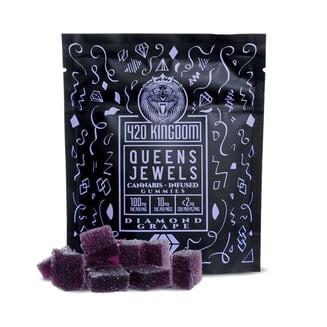 Diamond Grape (100mg) by 420 Kingdom