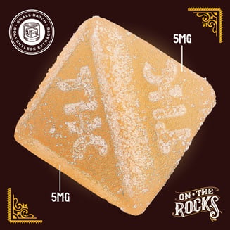 On The Rocks Live Rosin Peach Mango Gummies T94.2mg H 26947 by On The Rocks