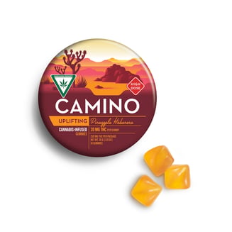 'Uplifting' Pineapple Habanero [10pk] (200mg THC) by Camino