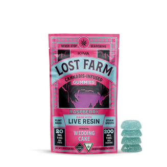 Raspberry x Wedding Cake [10pk] (200mg) by Lost Farm
