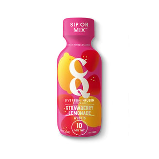 Strawberry Lemonade w/ APPLES & BANANAS Live Resin [2oz] (10mg-Hemp) by CQ/Cannabis Quencher