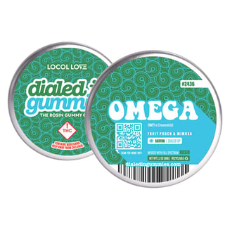 Omega 2436 [10pk] (100mg) by Dialed In Gummies