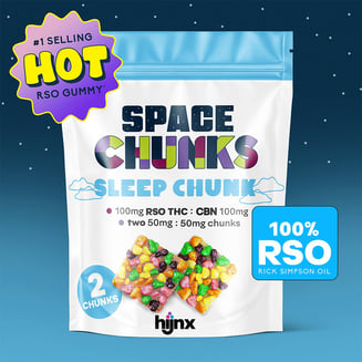 Sleep Chunk [2pk] (100mg THC/100mg CBN) by HIJNX