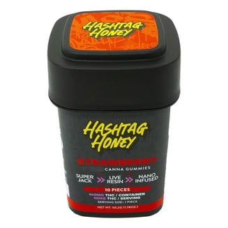 Strawberry [10pk] (100mg) by Hashtag Honey