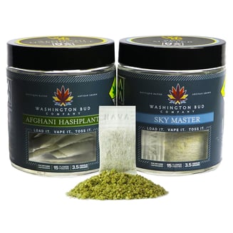 Afghani Hashplant - Flower Pouch by Washington Bud Company