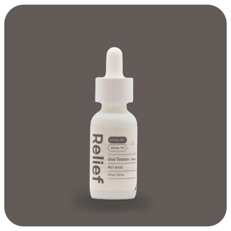 1:1 Indica [30ml] (300mg THC/300mg CBD) by Relief