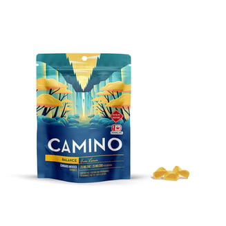 25:25 'Balance' Yuzu Lemon [40pk] (1000mg CBD/1000mg THC) by Camino