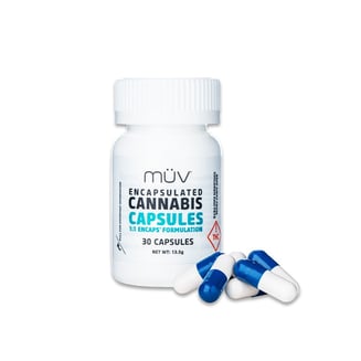1:1 EnCaps [30pk] (300mg CBD/ 300mg THC) by MÜV