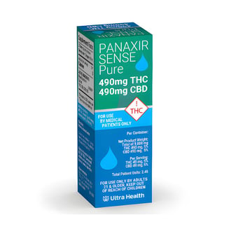 1:1 Combo Oil Pure Flavored [10ml] (490mg CBD/490mg THC) by Panaxia