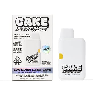 CAKE she hits different — White Raspberry