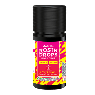 100mg - Power Punch - Rosin Drops by Dialed In Gummies