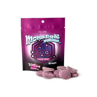 Grape [10pk] (100mg) by Monster Xtracts
