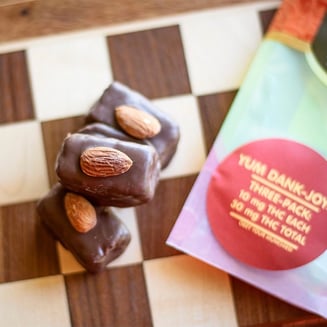 Almond Chocolate Bar [3pk] by Khush Kush