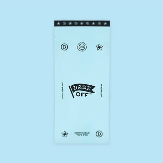808 Kick (Ice Cream Cake + Durban Poison) [500mg] by Daze Off