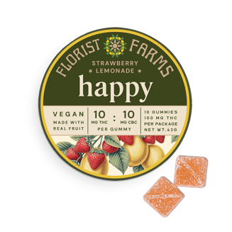 Happy | Strawberry Lemonade [10pk] (100mg) by Florist Farms