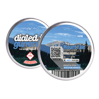 100mg - Mount Yale #2261 - Rosin Gummies (10pk) by Dialed In Gummies