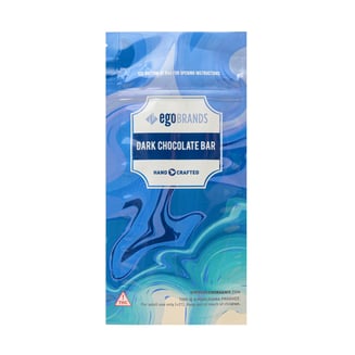 Dark Chocolate Bar (100mg) by Evergreen Organix (EGO)