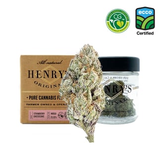 Henry's Original: Strawberry Cheesecake