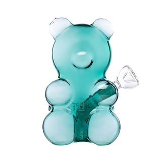 Hemper - 6.6" Gummy Bear Bong w/ Flower Bowl
