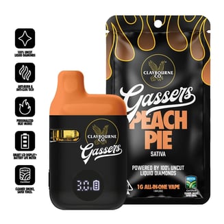 Claybourne — Peach Pie - Gassers