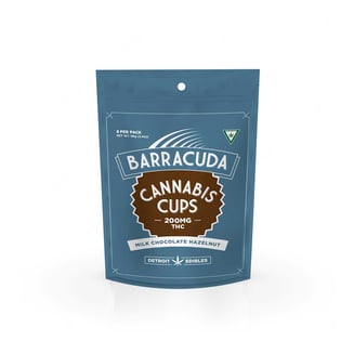Hazelnut Milk Chocolate Cup (200mg) by Detroit Edibles