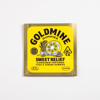 Sweet Relief: Yuzu & Ginger [1pk] (10mg CBD/10mg THC) by Goldmine