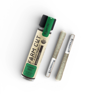Blueberry Boost THCV Pre-roll by Emerald Spirit Botanicals  [.6g] by Farm Cut