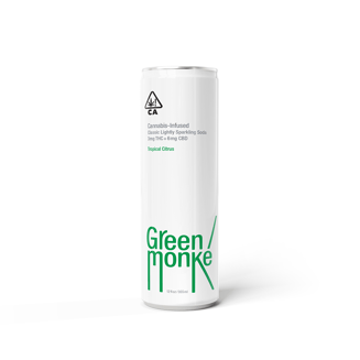 Mango Guava [12 fl oz] (10mg CBD/5mg THC) by Green Monké