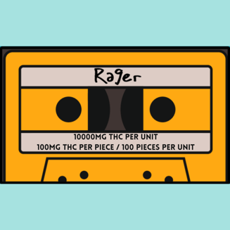 og Mixtape Rager Boombox Gummies (10000mg) by OG Mixtape