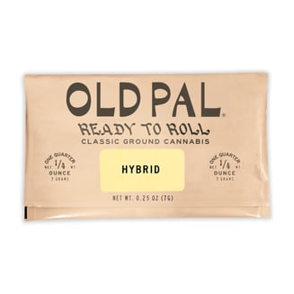 Old Pal Ready to Roll Ground Cannabis - Black Garlic 0150 by Old Pal
