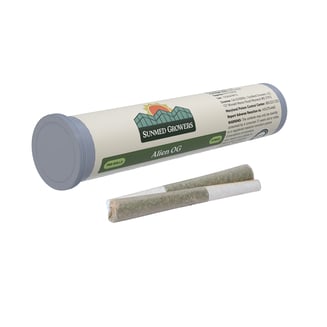 Alien OG Pre-Roll 0.5g 2-Pack by SunMed Growers