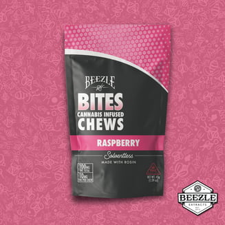 Raspberry [10pk] (100mg) by Beezle Bites