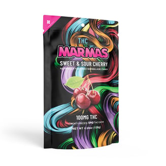 Sweet 'N Sour Cherry (100mg) by Marmas