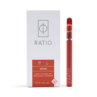 Active 20:1 Dose Controlled Vape [300mg] by RATIO